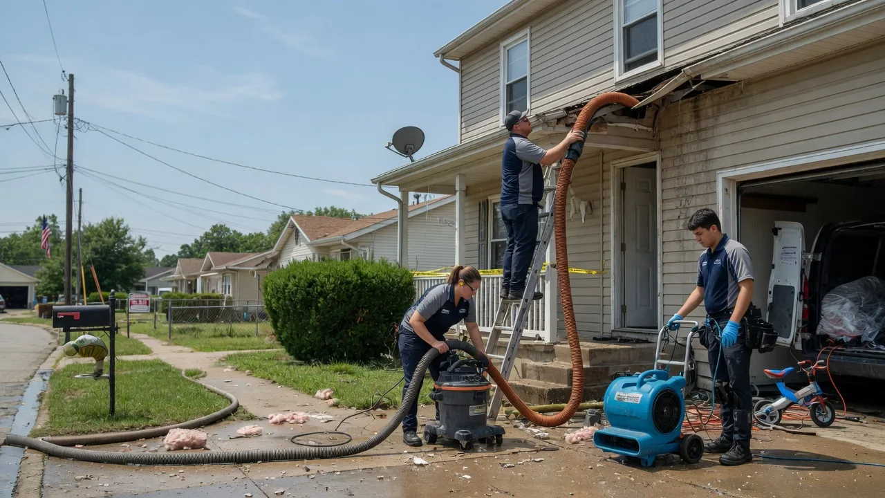 Water Damage Restoration in Sidman, PA near me